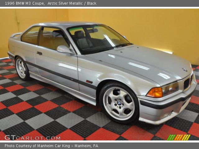 1996 BMW M3 Coupe in Arctic Silver Metallic