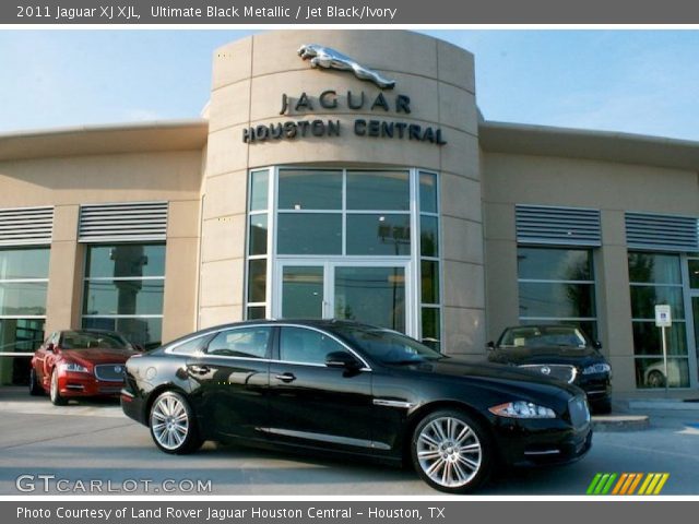 2011 Jaguar XJ XJL in Ultimate Black Metallic