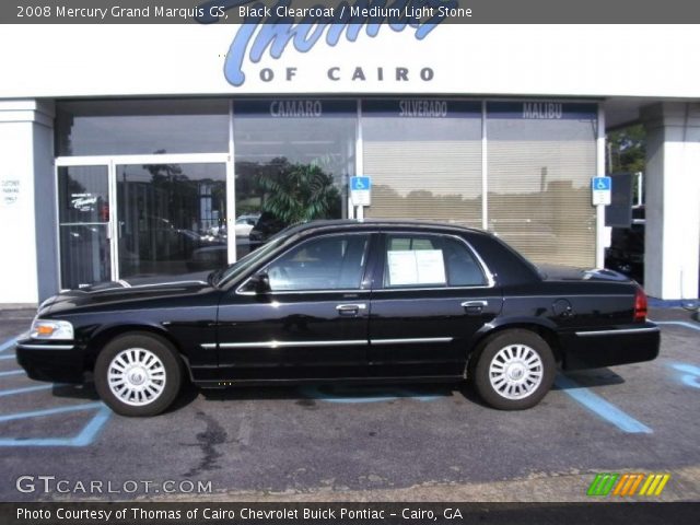 2008 Mercury Grand Marquis GS in Black Clearcoat