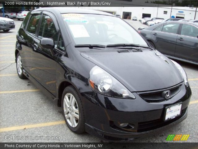 2008 Honda Fit Sport in Nighthawk Black Pearl