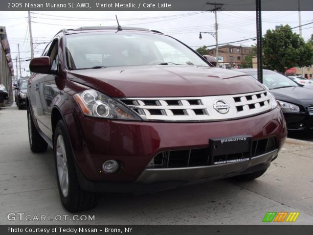 2005 Nissan Murano SL AWD in Merlot Metallic