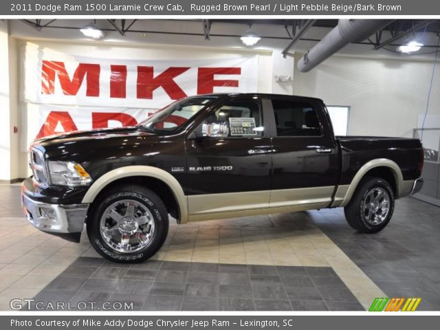 2011 Dodge Ram 1500 Laramie Crew Cab in Rugged Brown Pearl