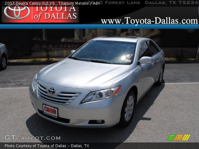 2007 Toyota Camry XLE V6 in Titanium Metallic