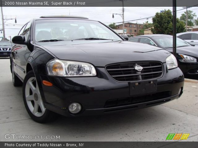 2000 Nissan Maxima SE in Super Black