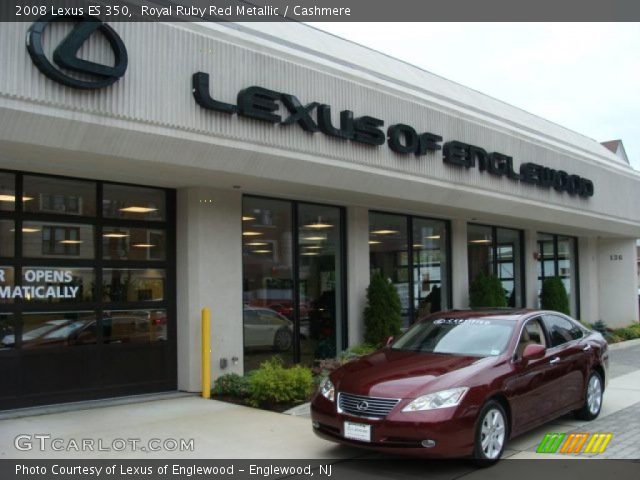 2008 Lexus ES 350 in Royal Ruby Red Metallic