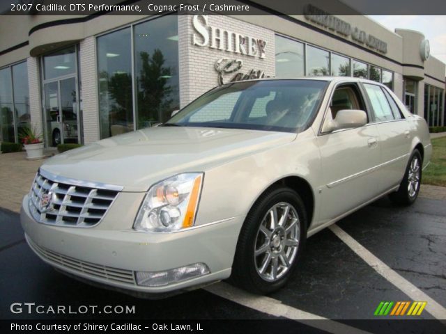 2007 Cadillac DTS Performance in Cognac Frost