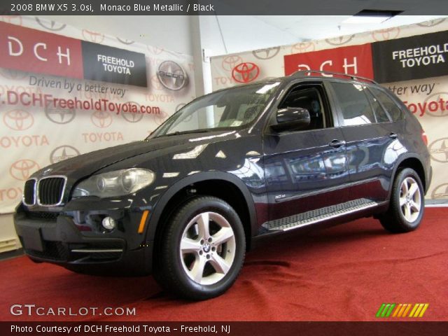 2008 BMW X5 3.0si in Monaco Blue Metallic