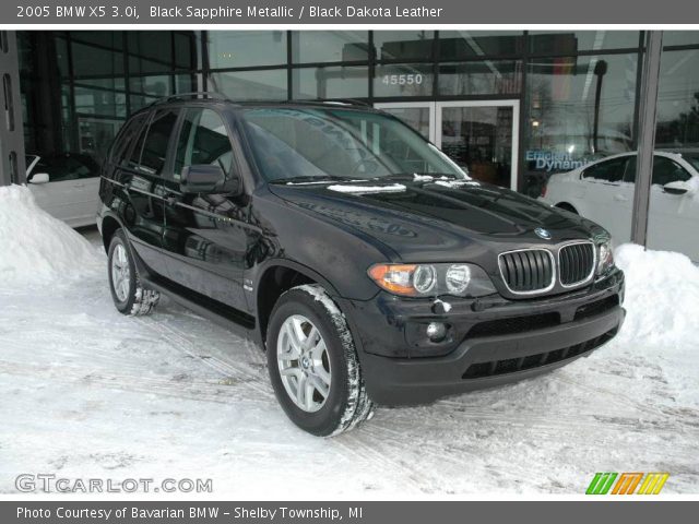 2005 BMW X5 3.0i in Black Sapphire Metallic