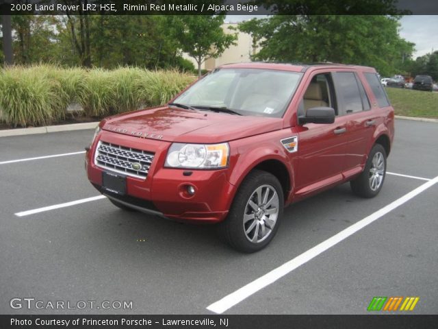2008 Land Rover LR2 HSE in Rimini Red Metallic