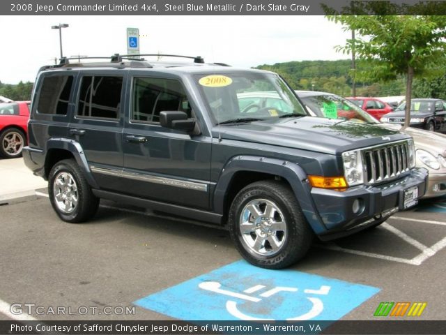 2008 Jeep Commander Limited 4x4 in Steel Blue Metallic