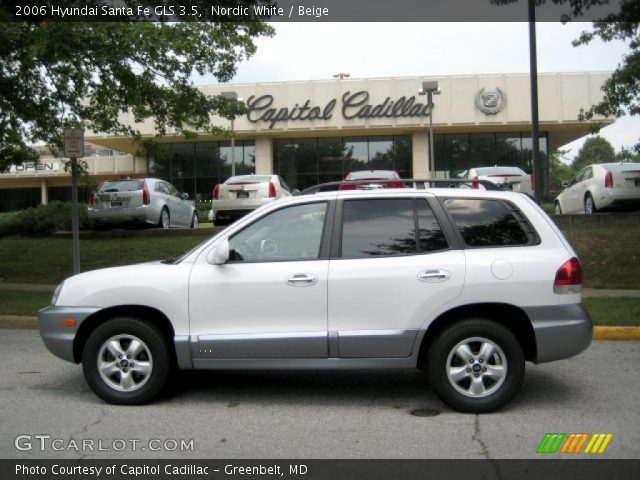 2006 Hyundai Santa Fe GLS 3.5 in Nordic White