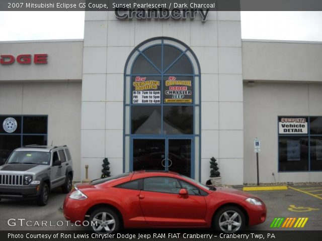 2007 Mitsubishi Eclipse GS Coupe in Sunset Pearlescent