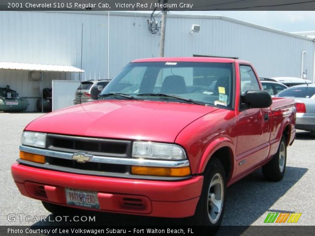 2001 Chevrolet S10 LS Regular Cab in Victory Red