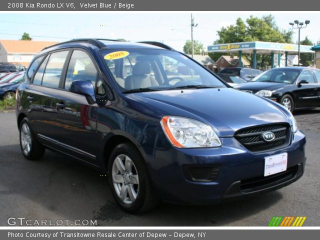 2008 Kia Rondo LX V6 in Velvet Blue