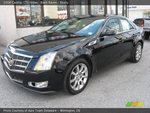 2008 Cadillac CTS Sedan in Black Raven