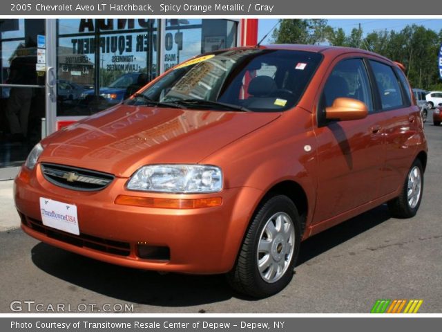 2005 Chevrolet Aveo LT Hatchback in Spicy Orange Metallic