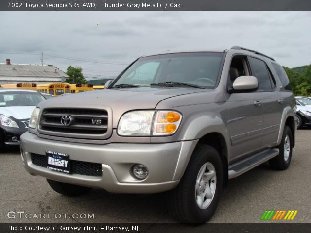 2002 Toyota Sequoia SR5 4WD in Thunder Gray Metallic