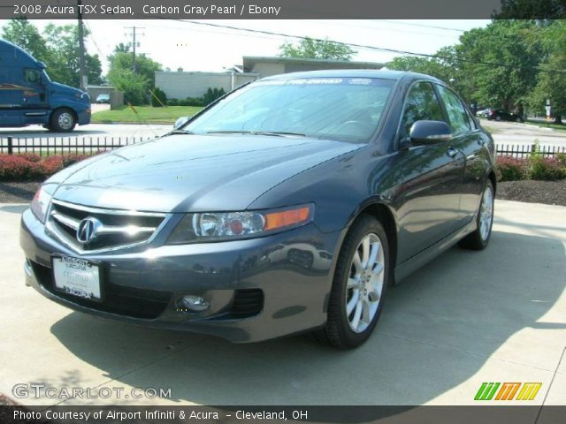 2008 Acura TSX Sedan in Carbon Gray Pearl