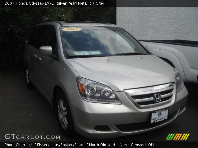 2007 Honda Odyssey EX-L in Silver Pearl Metallic