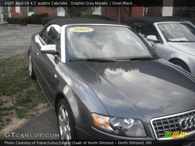 2005 Audi S4 4.2 quattro Cabriolet in Dolphin Grey Metallic