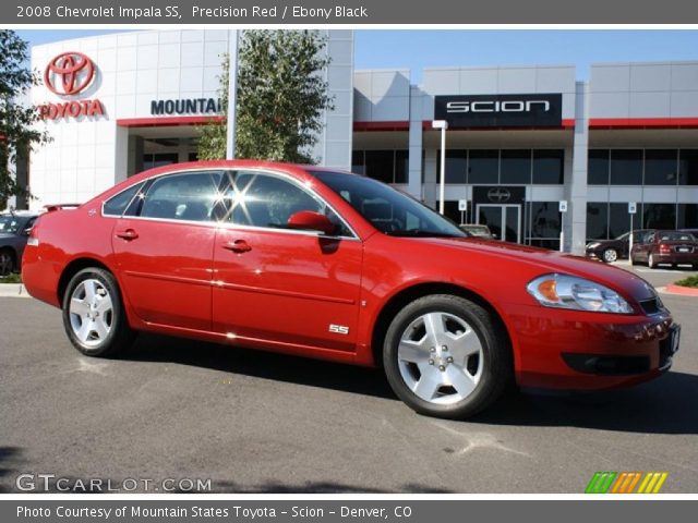 2008 Chevrolet Impala SS in Precision Red