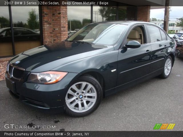 2007 BMW 3 Series 328xi Sedan in Deep Green Metallic