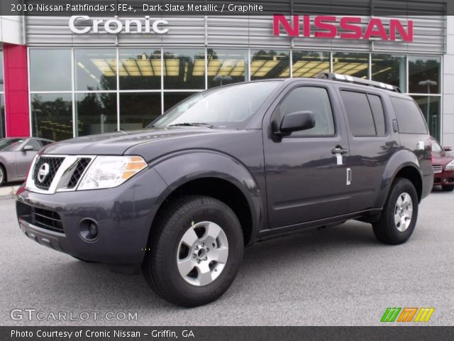 2010 Nissan Pathfinder S FE+ in Dark Slate Metallic