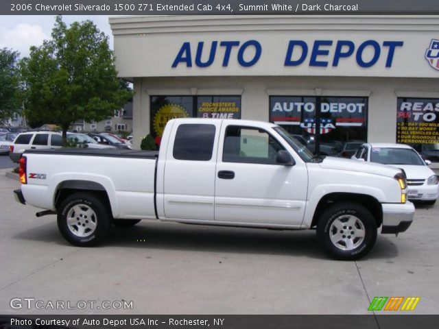 2006 Chevrolet Silverado 1500 Z71 Extended Cab 4x4 in Summit White