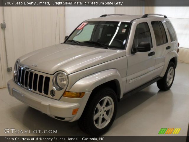 2007 Jeep Liberty Limited in Bright Silver Metallic