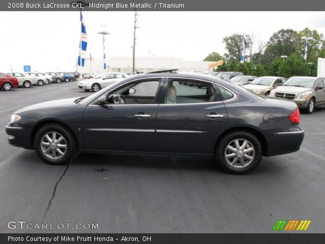 2008 Buick LaCrosse CXL in Midnight Blue Metallic
