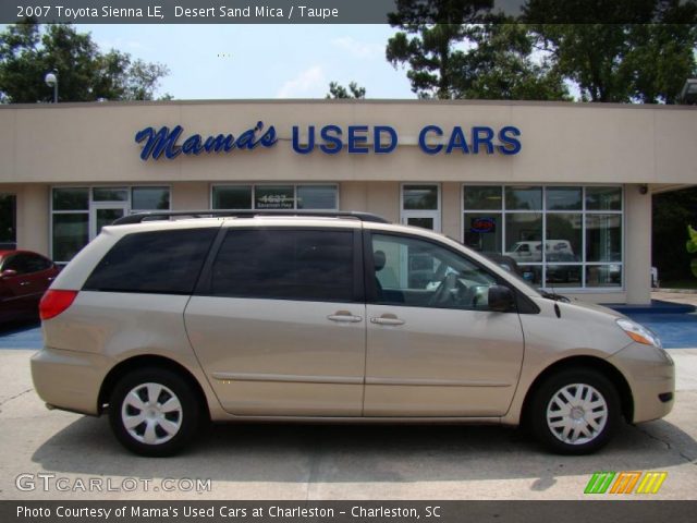 2007 Toyota Sienna LE in Desert Sand Mica