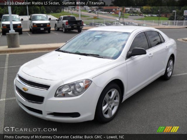 2010 Chevrolet Malibu LS Sedan in Summit White