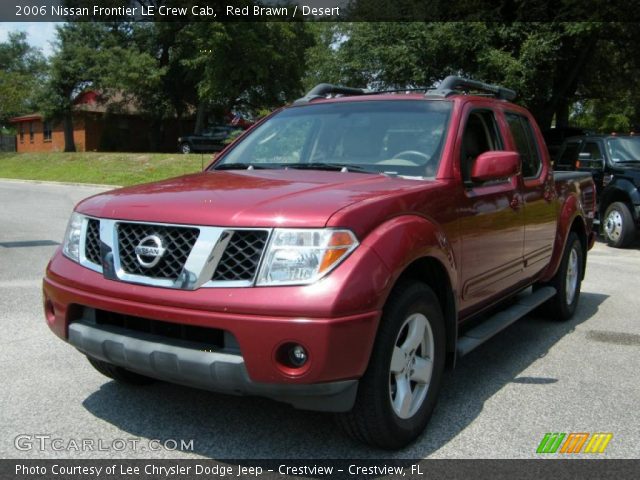 2006 Nissan Frontier LE Crew Cab in Red Brawn