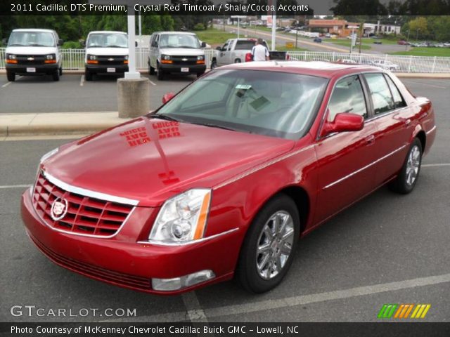 2011 Cadillac DTS Premium in Crystal Red Tintcoat