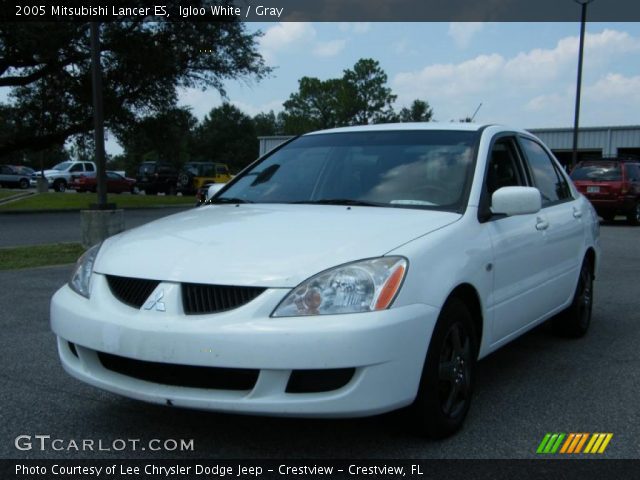 2005 Mitsubishi Lancer ES in Igloo White
