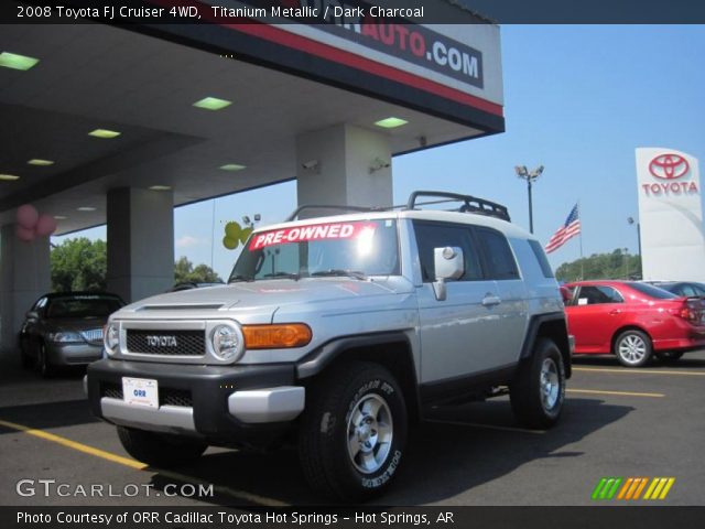 2008 Toyota FJ Cruiser 4WD in Titanium Metallic