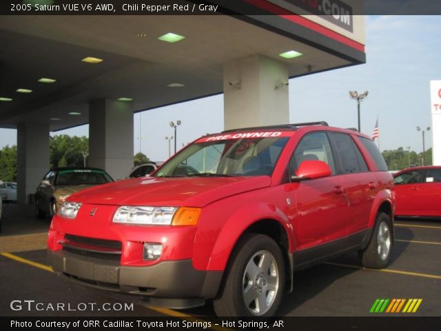 2005 Saturn VUE V6 AWD in Chili Pepper Red