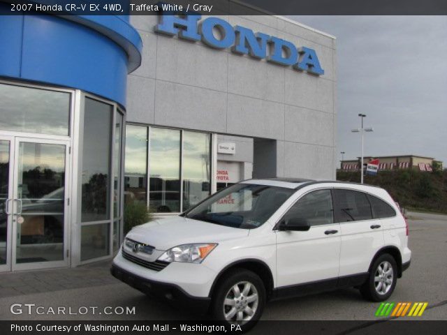 2007 Honda CR-V EX 4WD in Taffeta White