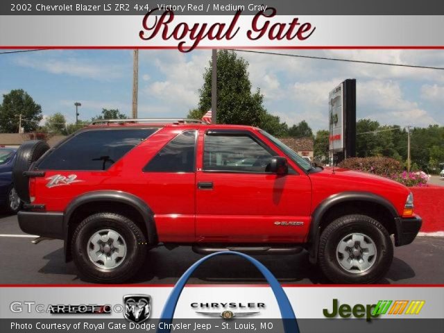 2002 Chevrolet Blazer LS ZR2 4x4 in Victory Red