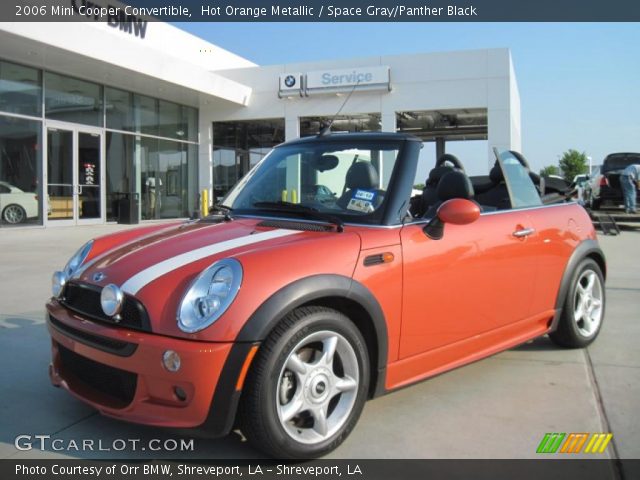2006 Mini Cooper Convertible in Hot Orange Metallic