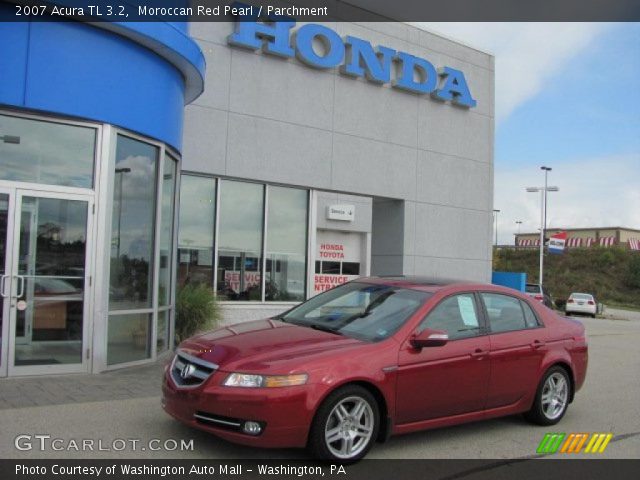 2007 Acura TL 3.2 in Moroccan Red Pearl