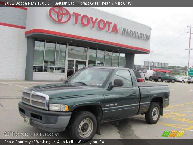 2001 Dodge Ram 1500 ST Regular Cab in Forest Green Pearl