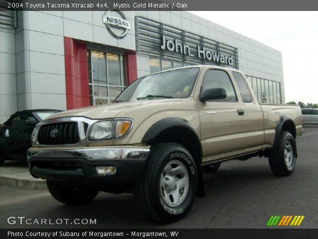 2004 Toyota Tacoma Xtracab 4x4 in Mystic Gold Metallic