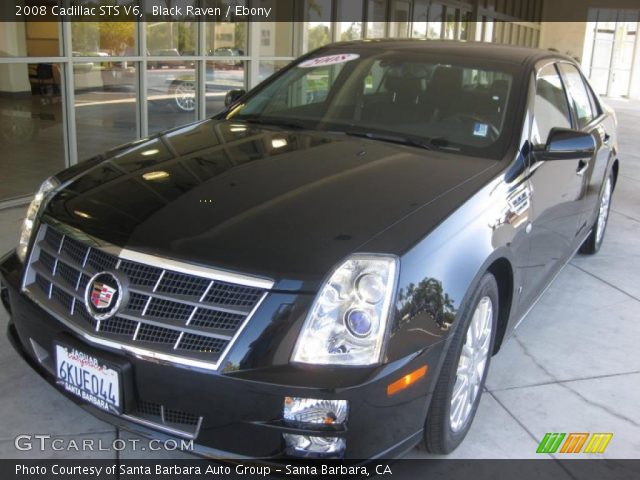 2008 Cadillac STS V6 in Black Raven