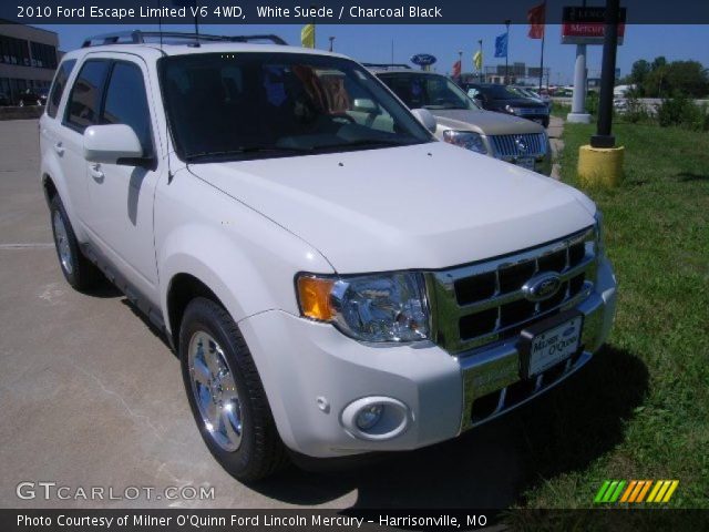 2010 Ford Escape Limited V6 4WD in White Suede