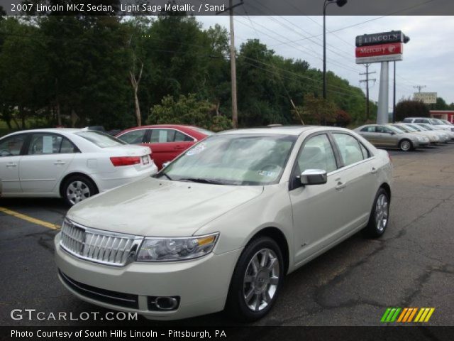 2007 Lincoln MKZ Sedan in Light Sage Metallic