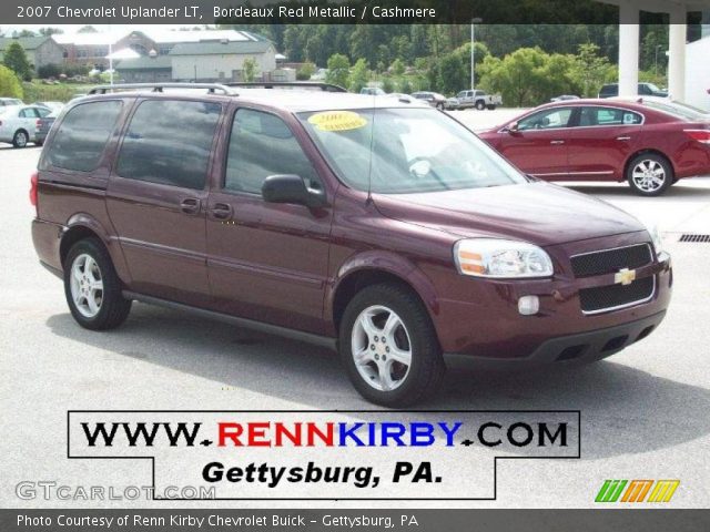 2007 Chevrolet Uplander LT in Bordeaux Red Metallic