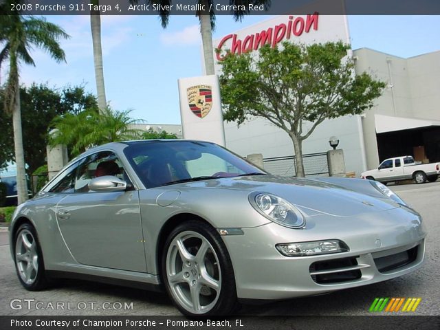 2008 Porsche 911 Targa 4 in Arctic Silver Metallic
