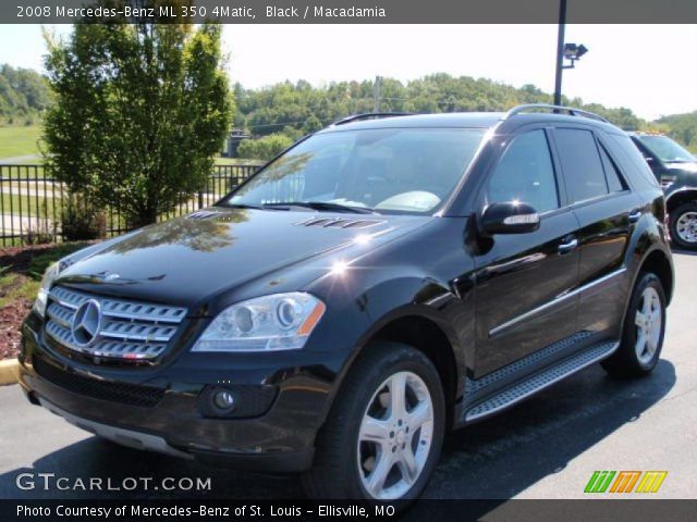 2008 Mercedes-Benz ML 350 4Matic in Black