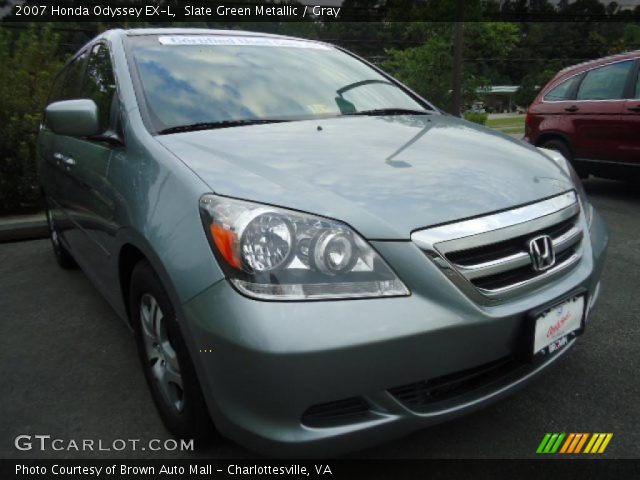 2007 Honda Odyssey EX-L in Slate Green Metallic